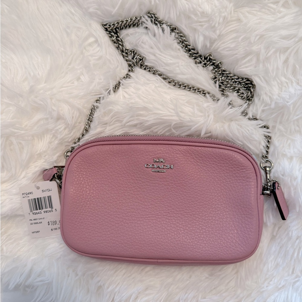 Brand new with tags Coach tulip crossbody leather bag